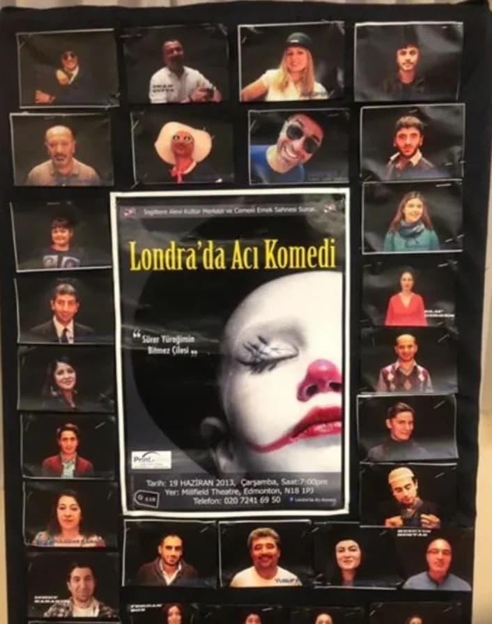 Bitter Comedy in London poster
