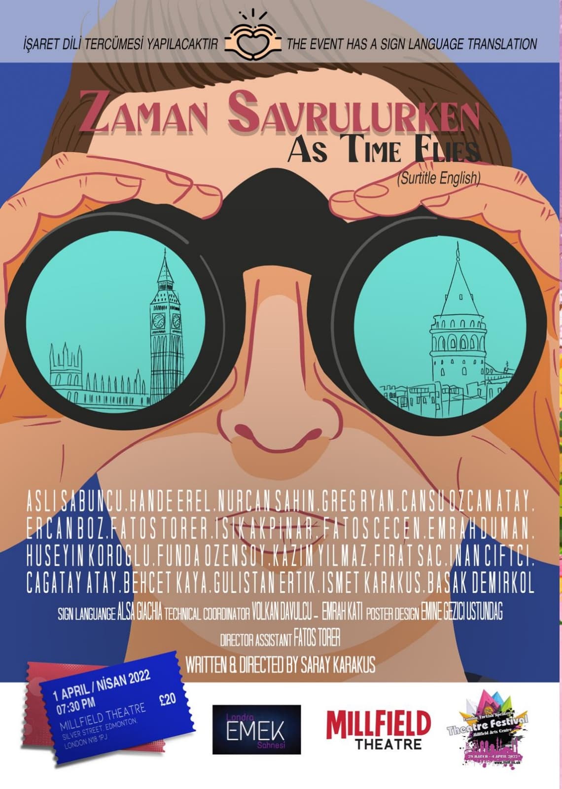 Zaman Savrulurken poster