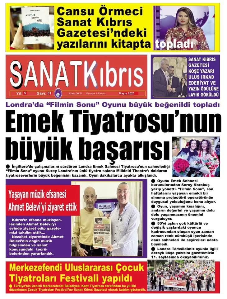 A great success for Emek Theatre — press cutting